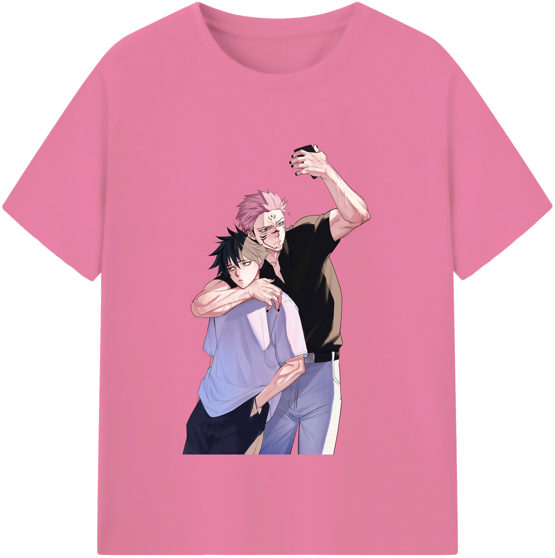 （画像用） 呪術廻戦 Jujutsu Kaisen 綿100％半袖Tシャツ（フロントプリント）